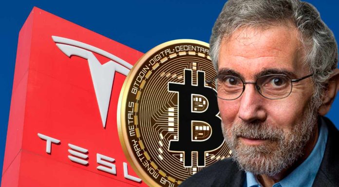 Nobel Prize Laureate Paul Krugman Compares Tesla to Bitcoin — They ‘Have More in Common Than You Think’ nobel-prize-laureate-paul-krugman-compares-tesla-to-bitcoin-—-they-‘have-more-in-common-than-you-think’