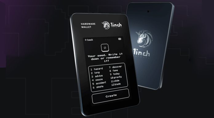 1inch Network Launches Hardware Wallet for Storing Users’ Private Keys in a Secure Offline Setting 1inch-network-launches-hardware-wallet-for-storing-users’-private-keys-in-a-secure-offline-setting