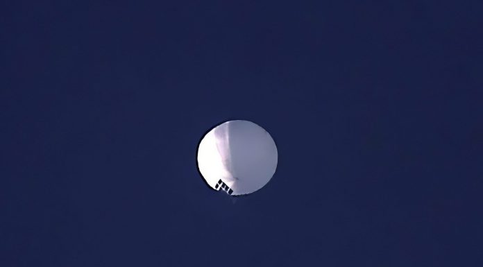 Suspected Chinese spy balloon downed off Carolina coast after traversing military sites across U.S. suspected-chinese-spy-balloon-downed-off-carolina-coast-after-traversing-military-sites-across-us.