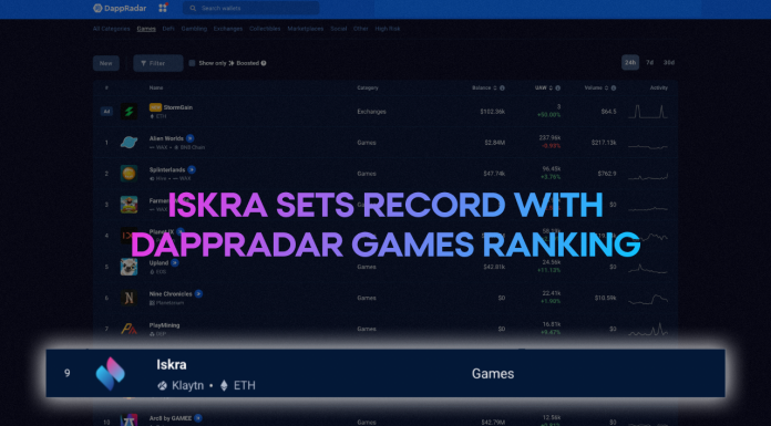 Iskra Leads DappRadar Games Ranking to Kick Off 2023 iskra-leads-dappradar-games-ranking-to-kick-off-2023