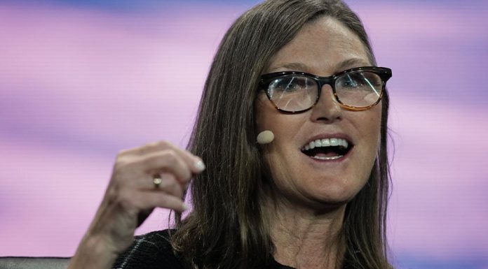 Dow Jones Gains Amid Disney TV Shock; This Cathie Wood Stock Hits Buy Zone As She Loads Up dow-jones-gains-amid-disney-tv-shock;-this-cathie-wood-stock-hits-buy-zone-as-she-loads-up