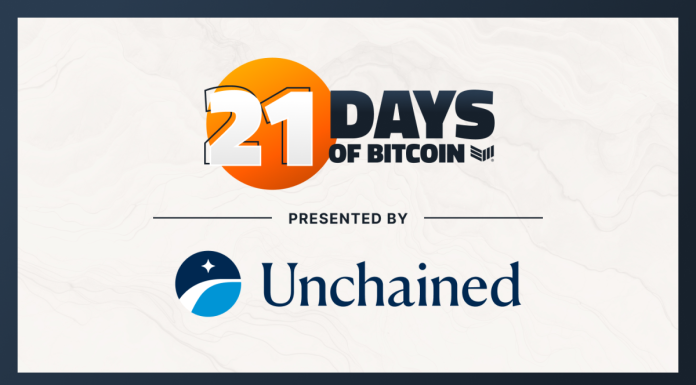 Learn Bitcoin, Earn Bitcoin: Announcing Unchained as Title Sponsor for 21 Days of Bitcoin Educational Course learn-bitcoin,-earn-bitcoin:-announcing-unchained-as-title-sponsor-for-21-days-of-bitcoin-educational-course