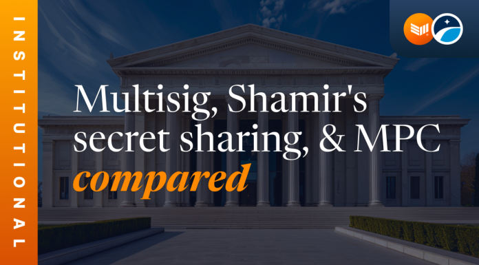 Multisig, Shamir’s secret sharing, & MPC compared multisig,-shamir’s-secret-sharing,-&-mpc-compared