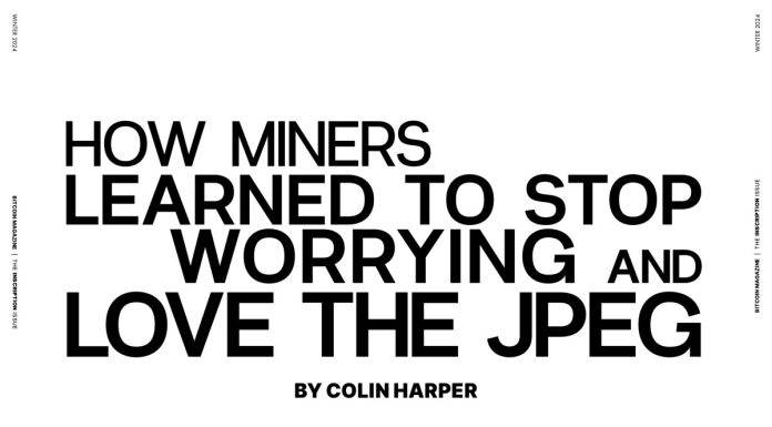 How Miners Learned to Stop Worrying and Love the JPEG how-miners-learned-to-stop-worrying-and-love-the-jpeg