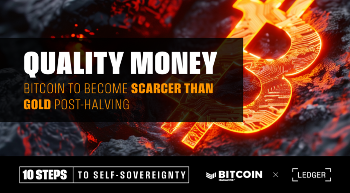 Quality Money: Bitcoin to Become Scarcer than Gold Post-Halving quality-money:-bitcoin-to-become-scarcer-than-gold-post-halving