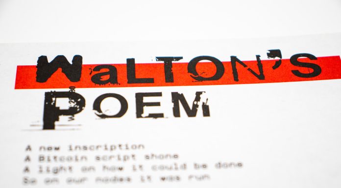 Walton’s Poem walton’s-poem